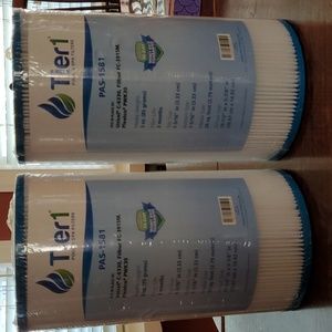 NWT Set of 2 Tier1 Pool and Spa Filters PAS-1581